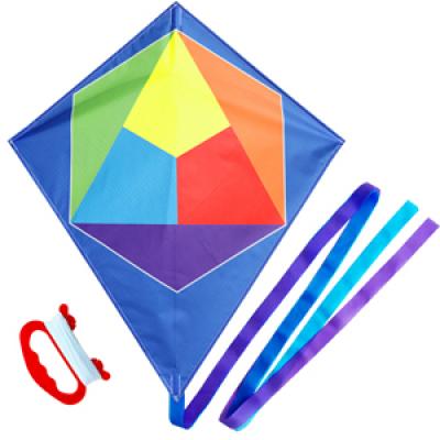 2373-1 Tri-Colour Diamond Kite