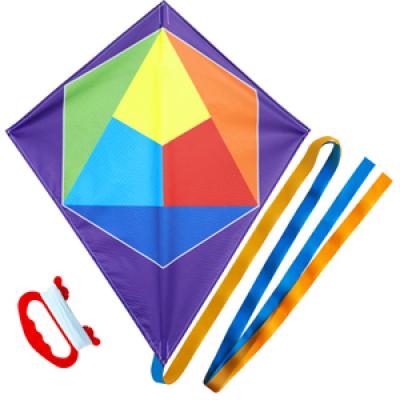 2373-2 Tri-Colour Diamond Kite 