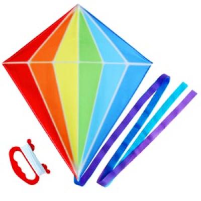 2416-3 Colorful Diamond Eddy Kite