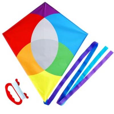 2419-1 Rainbow Circle Diamond Kite