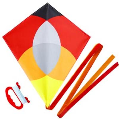 2419-3 Rainbow Circle Diamond Kite