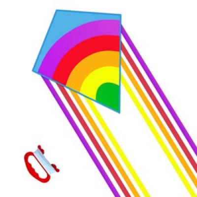 2323 Rainbow Arch Diamond kite
