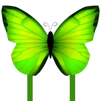 2409-6 Green Butterfly Kite